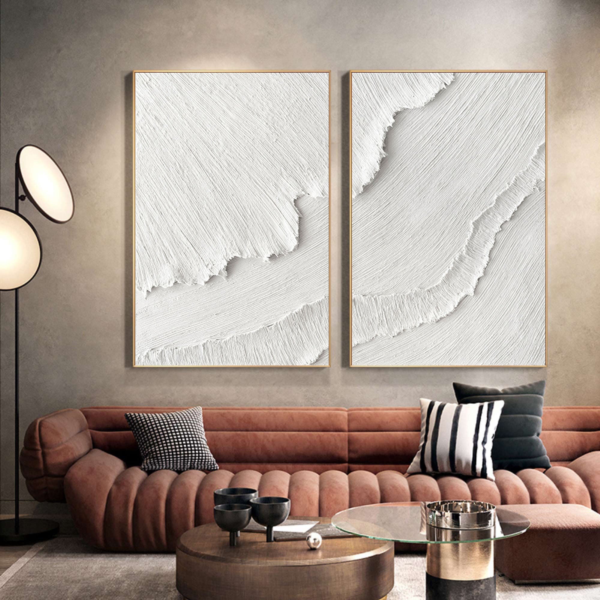 Large Textured Wall Art on Canvas | fashion Textured Plaster Art | Plaster Painting | 3D plaster Painting | Minimalist art | Textured Painting