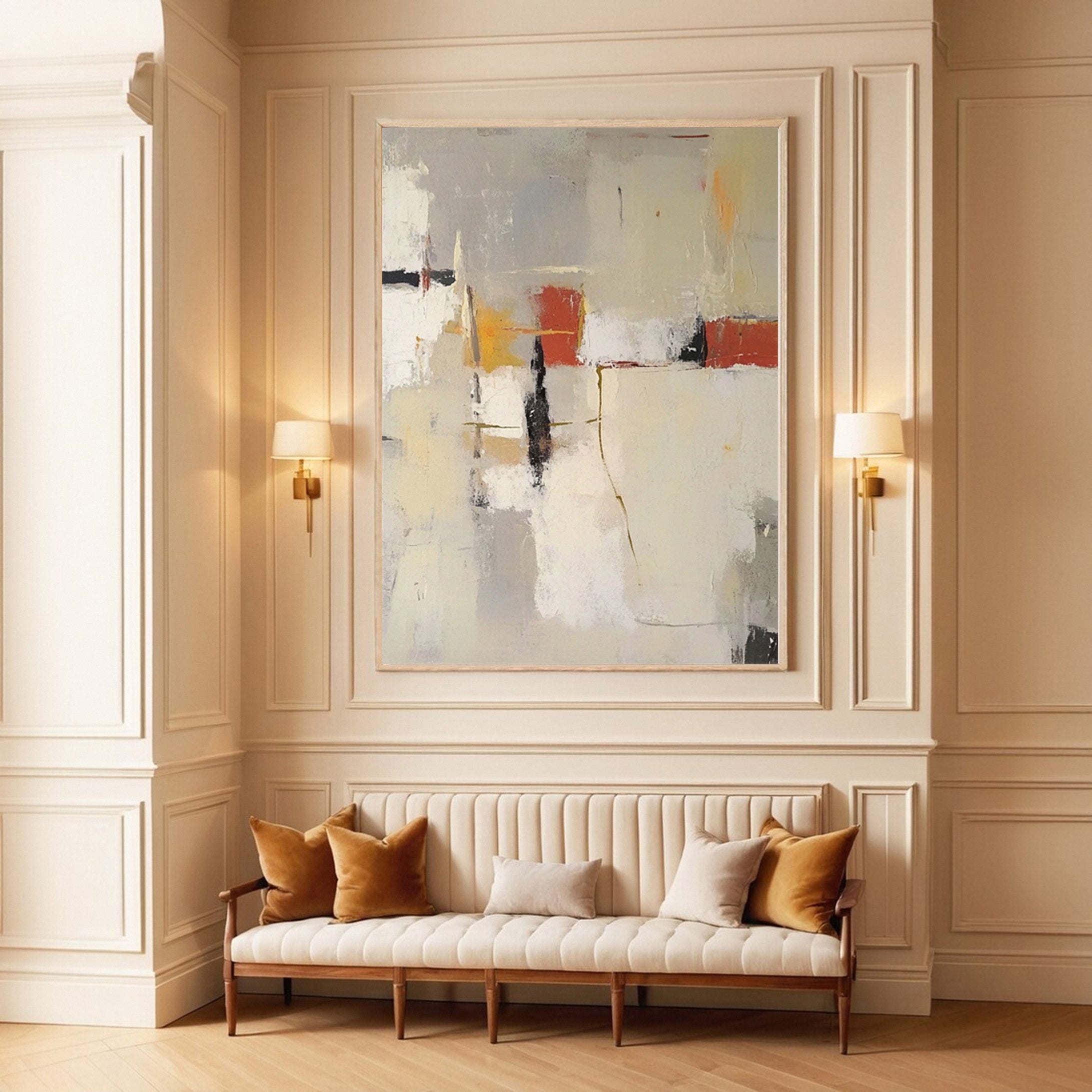 Chic Abstract Modern Artwork for Contemporary Homes #BBA 027