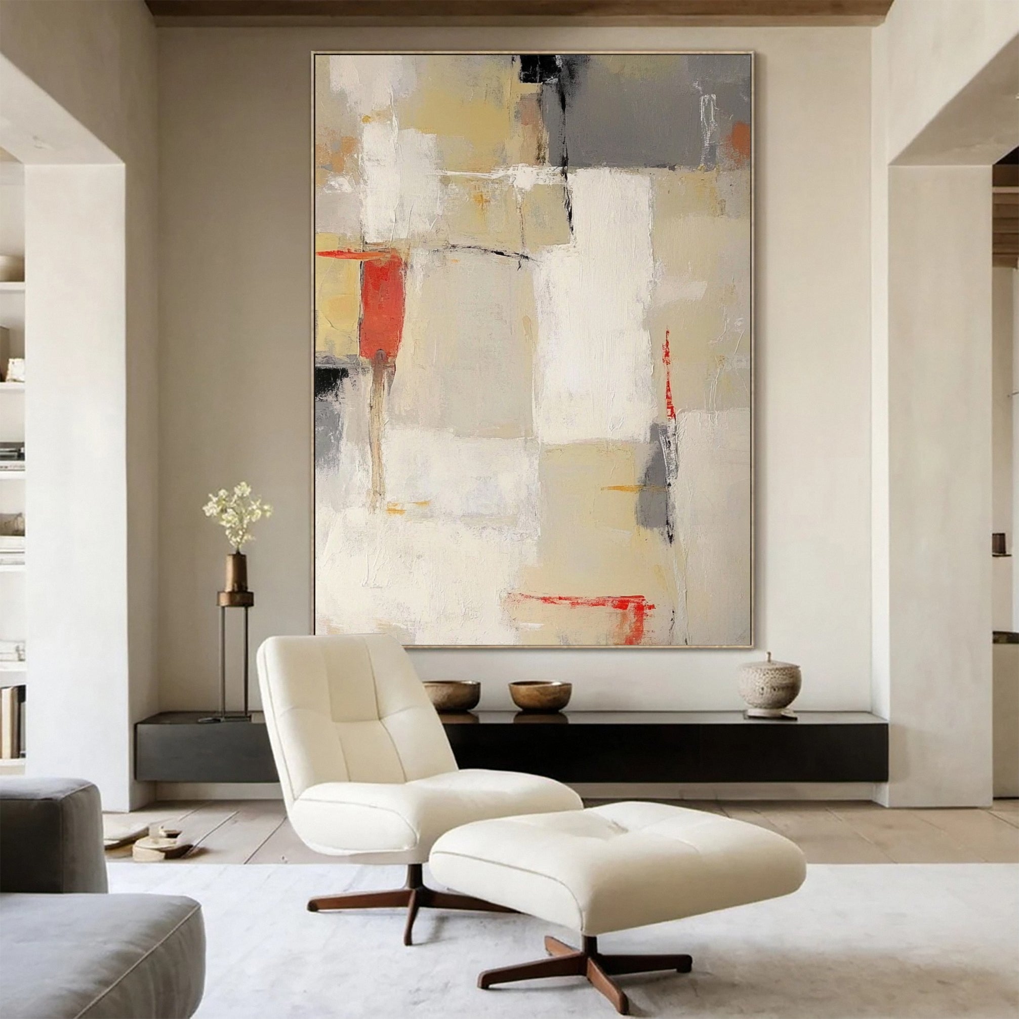 Chic Abstract Modern Artwork for Contemporary Homes #BBA 028