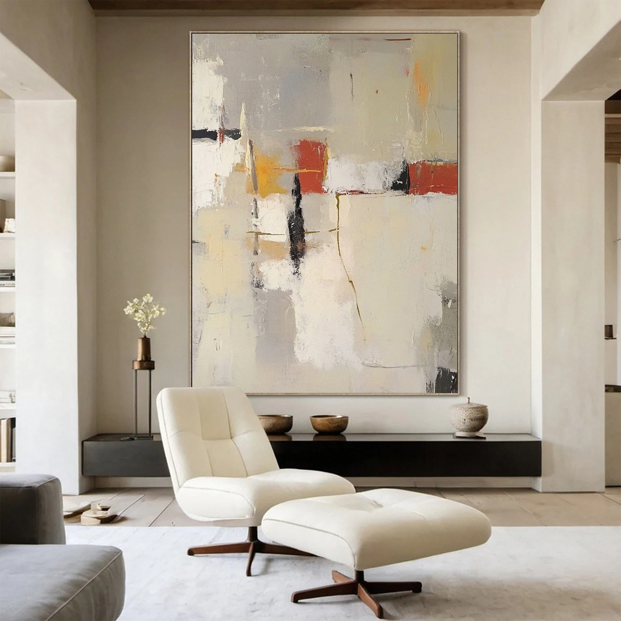 Chic Abstract Modern Artwork for Contemporary Homes #BBA 027