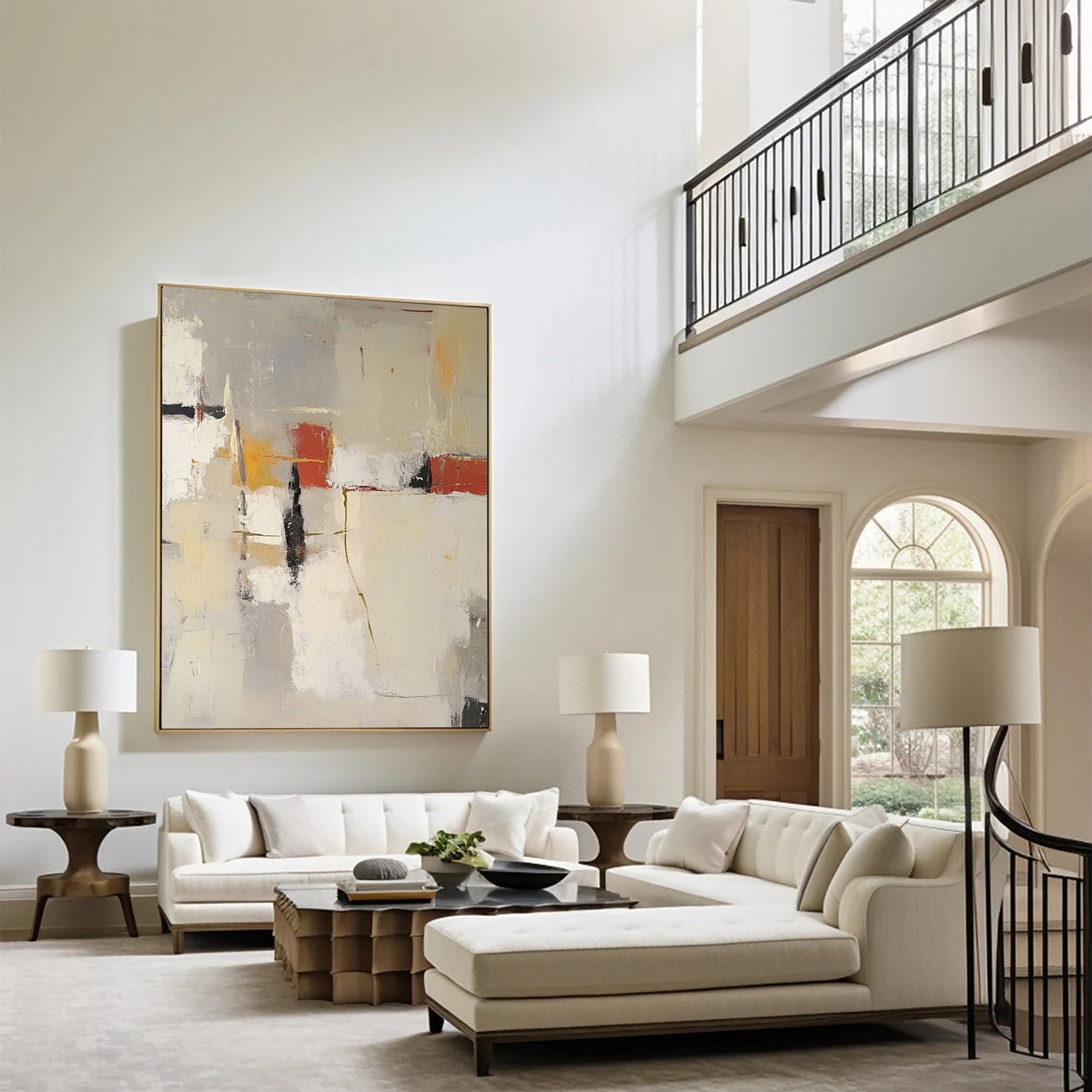 Chic Abstract Modern Artwork for Contemporary Homes #BBA 027