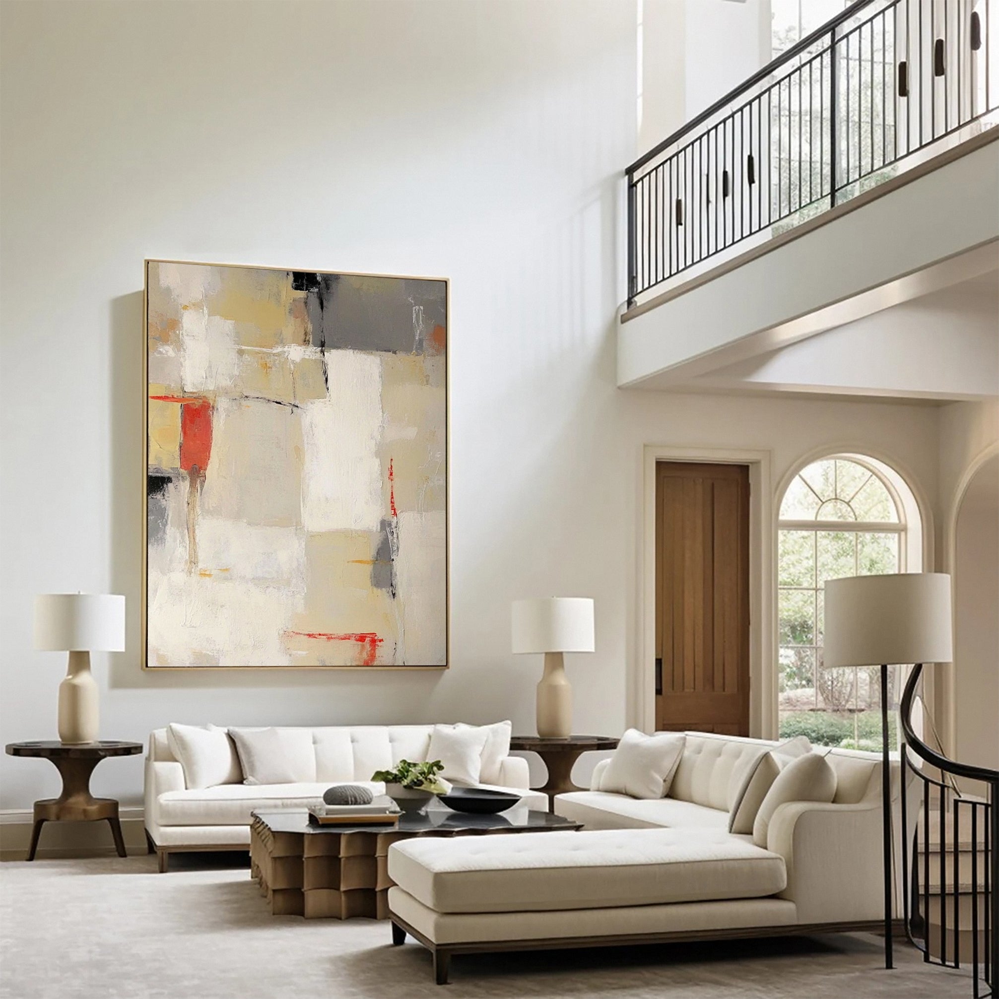 Chic Abstract Modern Artwork for Contemporary Homes #BBA 028