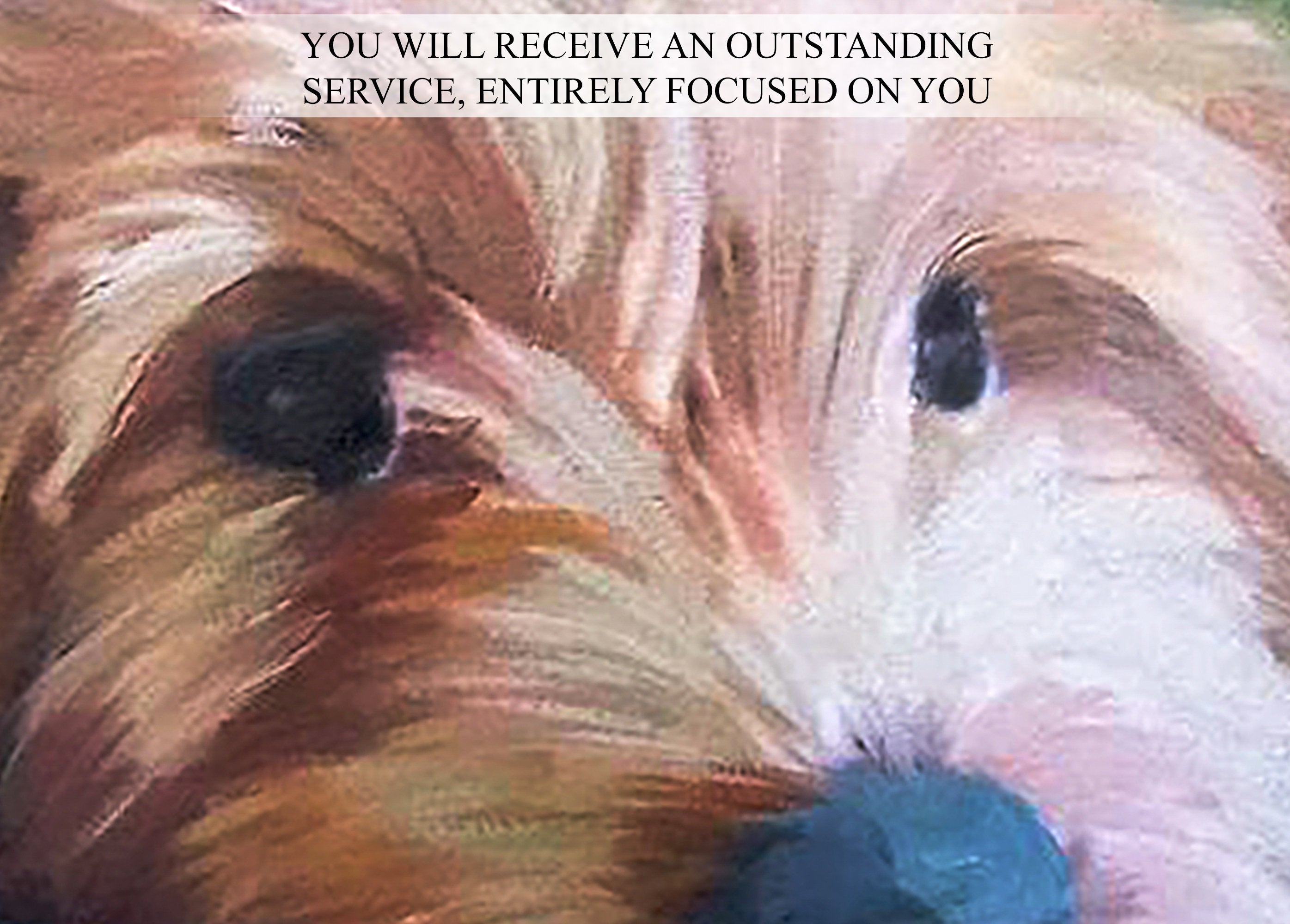 Custom Pet Portrait Oil Paintings: Personalized Pet Art