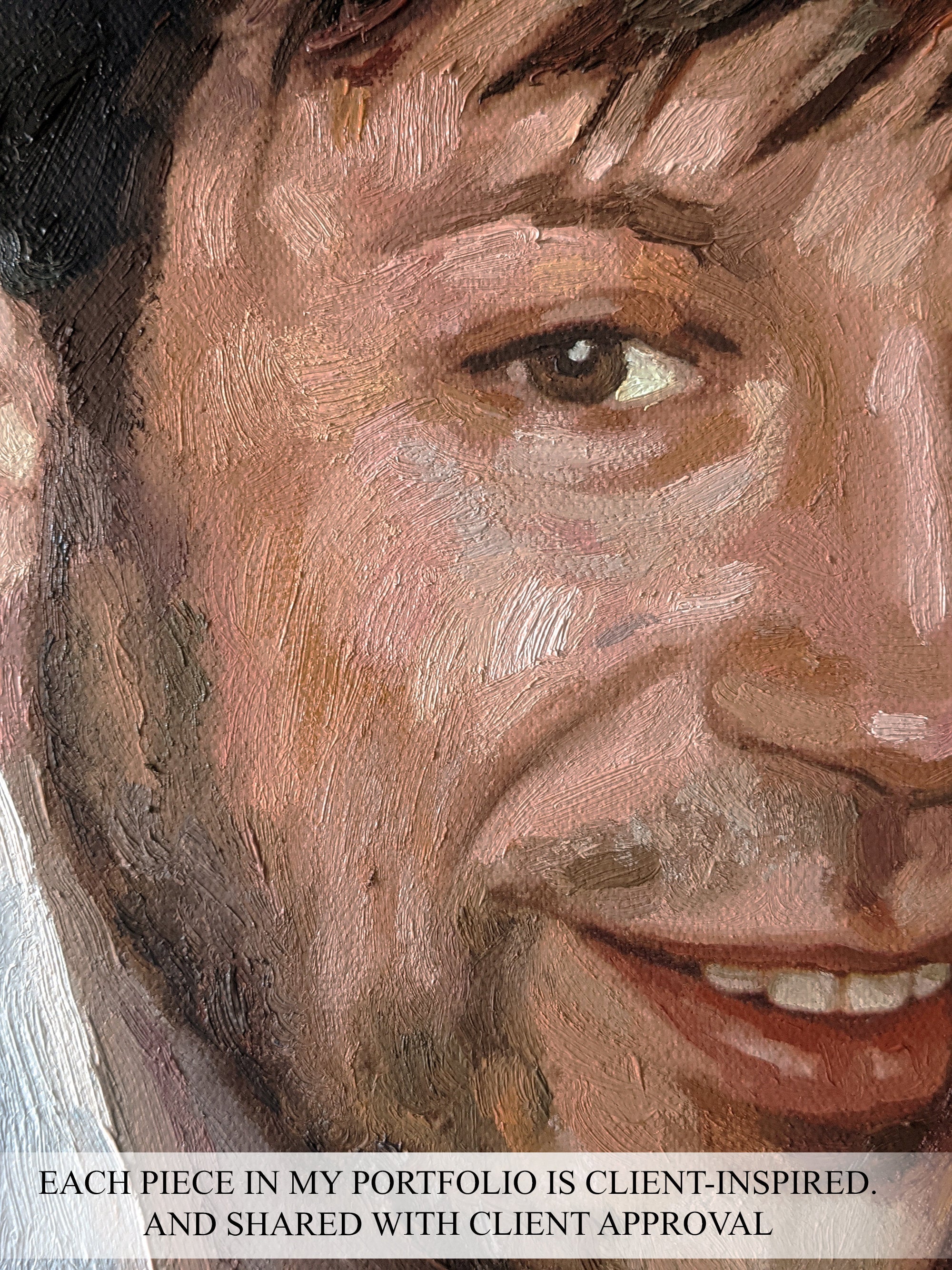 Custom Oil Paintings: Personalized Portraits & Memorial Art