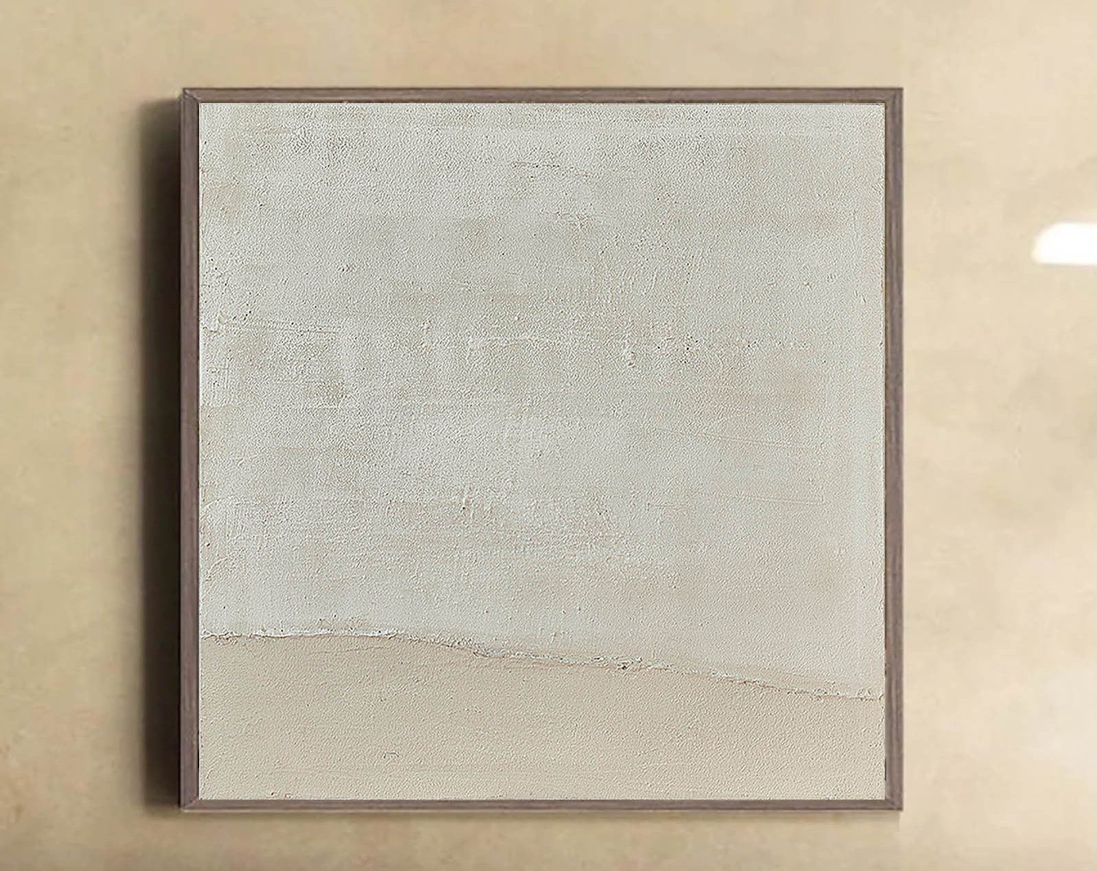 Beige & Brown Abstract Painting #BBA 005