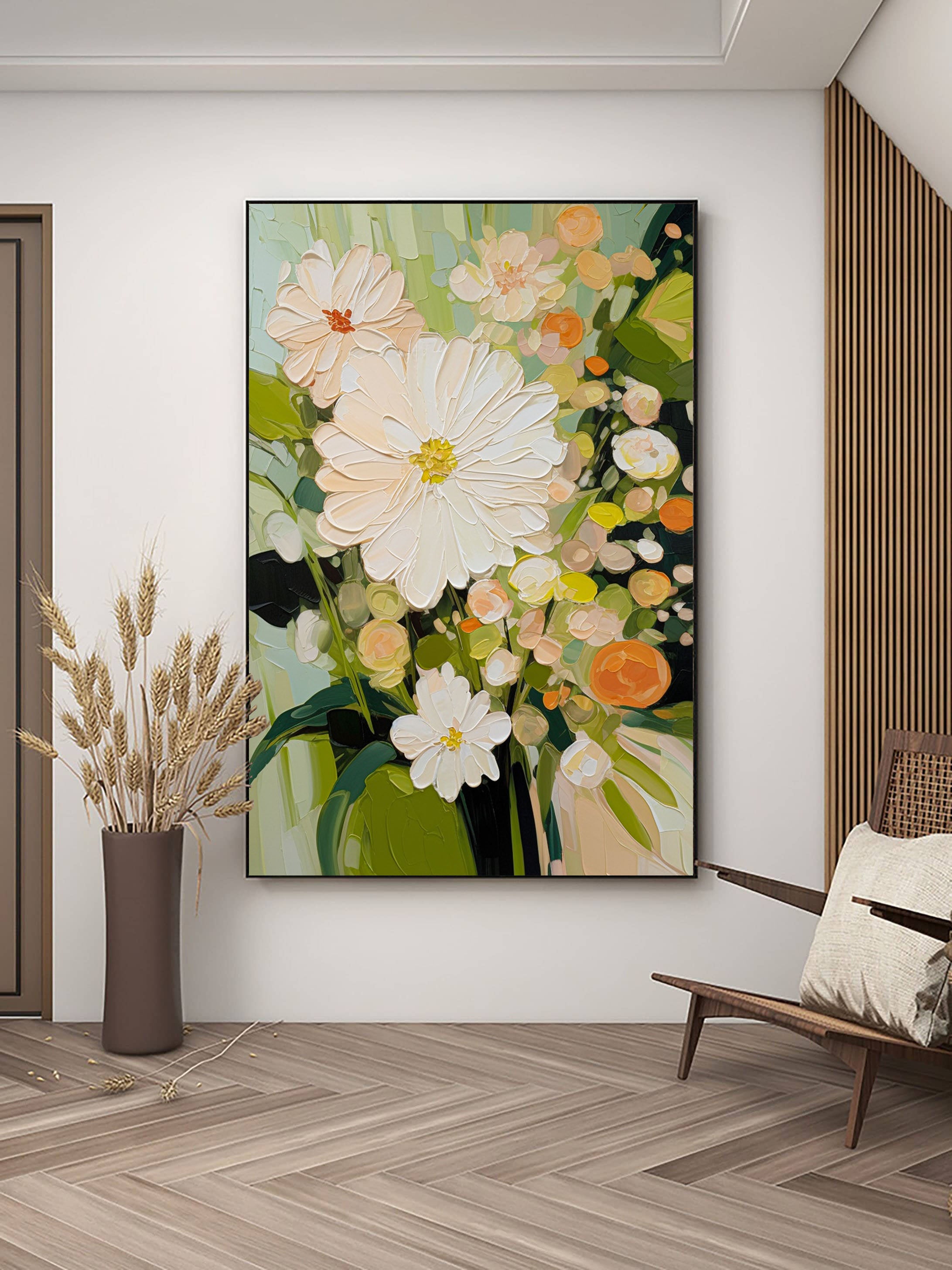 Flower & Tree Abstract Painting #FT 008